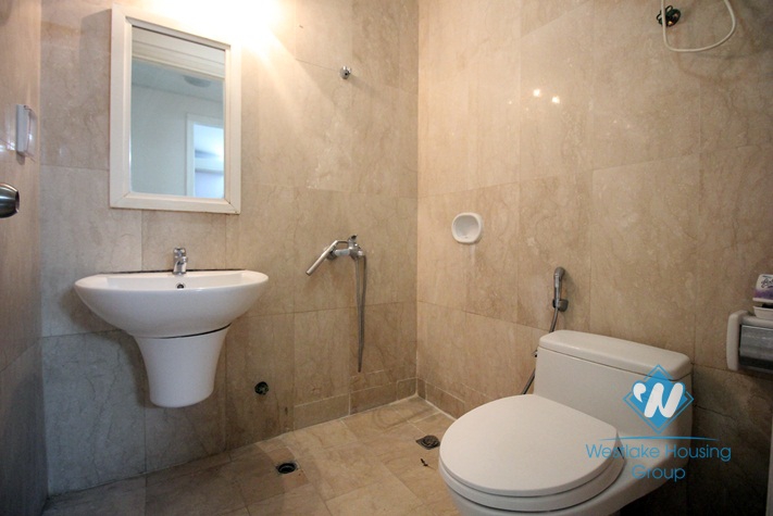 High floor and Bright apartment for rent in Ciputra Hanoi